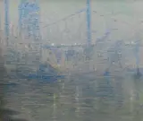 Eliot Candee Clark, Nocturne, East River