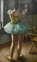 Samuel Brecher, The Dancer, 1937, Oil on canvas