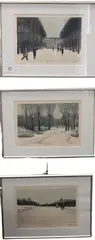 Harold Altman, December II, circa 1979, Lithograph