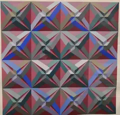 Tony King, Aesop 9, 1978, Serigraph