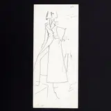 Untitled by Karl Lagerfeld, mixed media on paper, offered May 2026