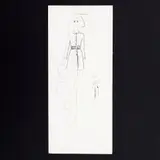 Untitled by Karl Lagerfeld, mixed media on paper, offered May 2026