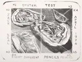 Jack Beal, Oyster Test, 1974, lithograph on ivory wove paper