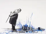 Mr. Brainwash aka Thierry Guetta, Untitled, 2018, screenprint on paper