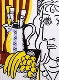 Roy Lichtenstein, La, 1994, offset lithograph on paper