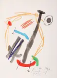 Untitled by Joan Miró, 1964, lithograph on paper, offered May 2026