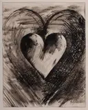 Jim Dine, Untitled, 1995, etching on paper