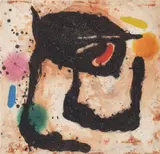 Joan Miró, Le Dandy, 1969, etching and aquatint with carborundum on Mandeure wove paper