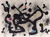 Homenatge A Joan Prats by Joan Miró, 1975, lithograph on paper, sold May 2026
