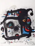 Homenatge A Joan Prats by Joan Miró, 1972, lithograph on Guarro paper, offered May 2026