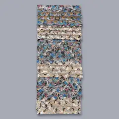 Neda Al-Hilali, The Hour After Dusk, 1985, mixed media mounted to canvas