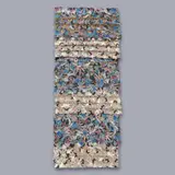 Neda Al-Hilali, The Hour After Dusk, 1985, mixed media mounted to canvas