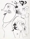 Joan Miró, Barcelona Plate Xviii