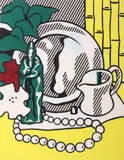 Roy Lichtenstein, Still Life With Figurine, 1974, lithograph and screenprint on Rives BFK paper