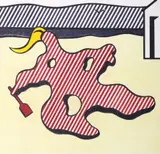 Roy Lichtenstein, Nude On Beach, 1978, lithograph on Arches 88 paper
