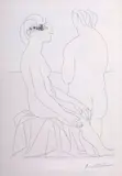 Pablo Picasso, Femmes Au Bain, 1939, etching on paper