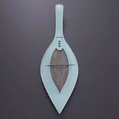 Daniel Clayman, Lute, glass, bronze, copper, brass, metal wire