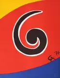 Alexander Calder, Sky Swirl, lithograph on Arches paper