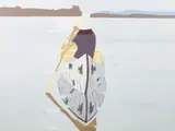 Alex Katz, GOOD AFTERNOON (Green Version), 2007, 14-color silkscreen with three hard stencils and silkscreen oil on canvas