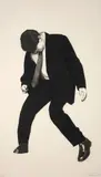 Robert Longo, James, 2000, lithograph on Arches wove paper