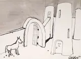 Alexander Calder, Untitled, 1971, gouache and ink on paper