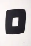 Ellsworth Kelly, Black And White, lithograph on Rives BFK paper