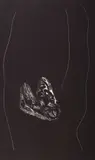 Robert Motherwell, Untitled, 1973, lithograph on Georges Duchene Hawthorne of Larroque handmade paper
