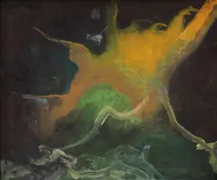 Bernice Bing, Gam Sann, oil on canvas