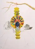 AMERICAN CLOCK (Timeless Statue) by Salvador Dalí, 1976, lithograph on Arches paper, offered May 2026