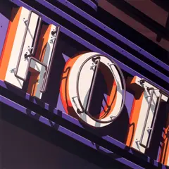 Robert Cottingham, Hot, 2009, screenprint on wove paper