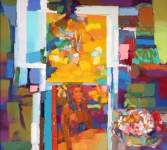 Morning by Nicola Simbari, oil on canvas, offered May 2026
