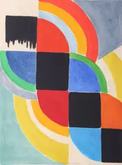 Sonia Delaunay, Tresse, lithograph