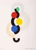 Sonia Delaunay, Dance Rythme Sans Fin, 1994, lithograph on paper