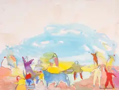 Humbert Howard, Untitled, 1974, watercolor on paper