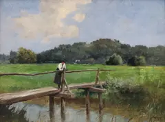 Untitled by Antal Neogrády, oil on board, sold May 2026
