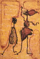 Max Ernst, Le Rire De Poetes, 1969, lithograph on paper