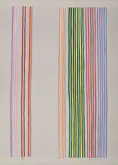 Gene Davis, Royal Curtain, 1980, screenprint on Arches paper