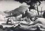 Sorghum Mill by Thomas Hart Benton, lithograph on paper, offered May 2026