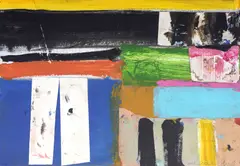 Alfred Leslie, Untitled, 1960, oil on paper