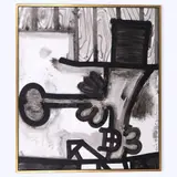 Carroll Dunham, MESOKINGDOM 14 (Dark Corner)