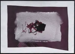 Cleve Gray, Untitled, 1977, acrylic on canvas mounted on board