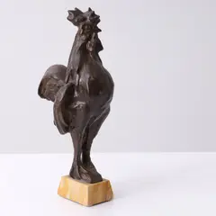 Rembrandt Bugatti, Hahn, bronze