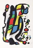 Miro Milano by Joan Miró, 1981, offset lithograph on paper, sold Feb 2026