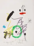 Quelques Fleurs Pour Des Amis by Joan Miró, 1964, lithograph on Arches paper, offered Feb 2026