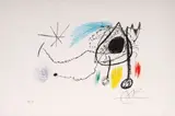 Sobreteixims I Escultures by Joan Miró, 1972, lithograph on Guarro paper, sold Feb 2026