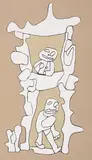 Jean Dubuffet, Villa Duplex, 1976, screenprint on Arches MBM paper