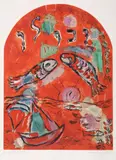Marc Chagall, The Tribe Of Zebulon, 1964, lithograph on Arches paper