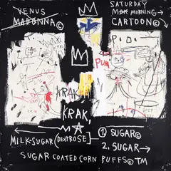 Jean-Michel Basquiat, A Panel Of Experts, screenprint on wove paper