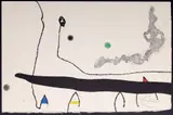 Joan Miró, Untitled, 1976, etching and aquatint on Japan paper