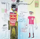 Jean-Michel Basquiat, Piano Lesson, screenprint on wove paper